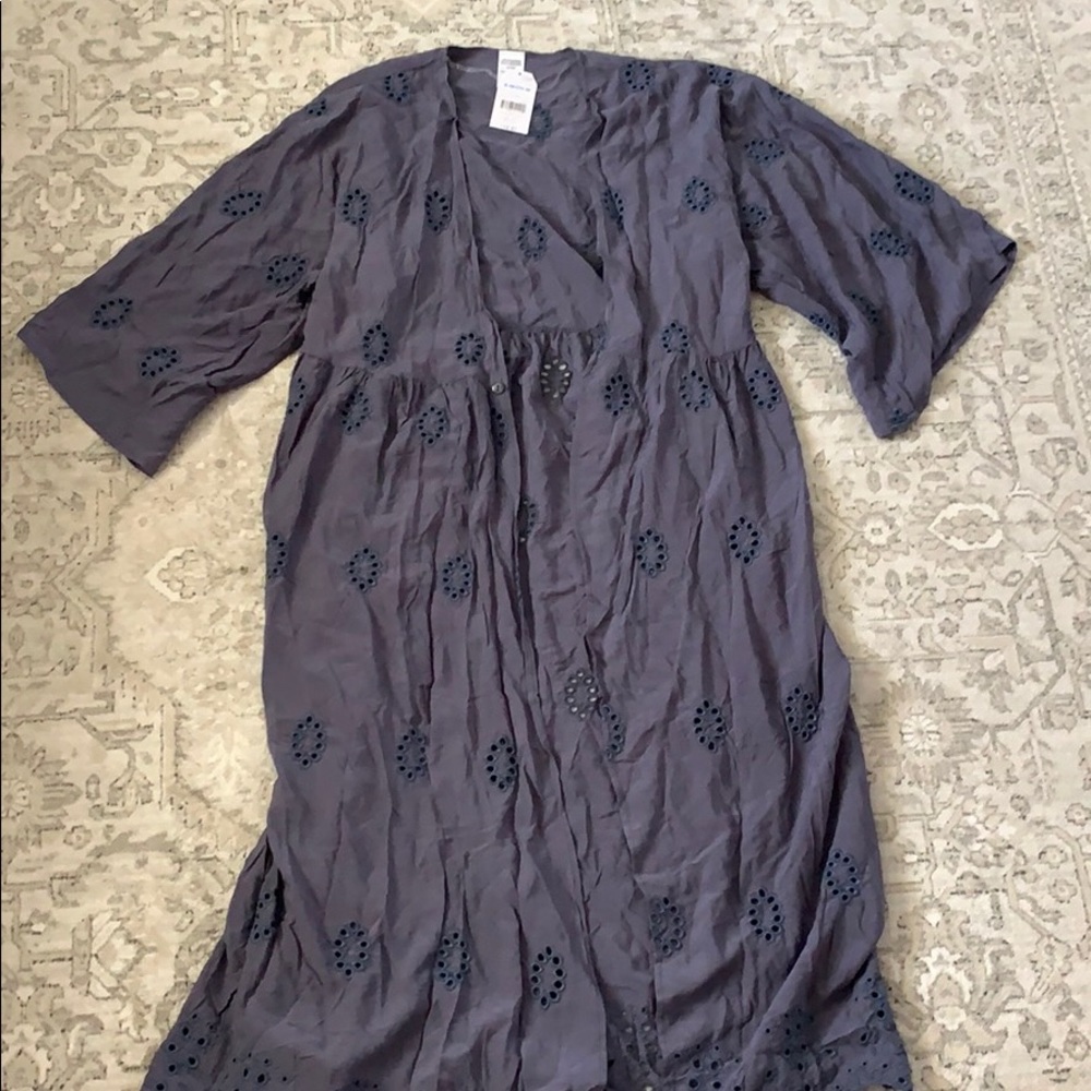 Dusty blue kimono